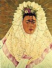 Frida Kahlo Wall Art - FridaKahlo-Self-Portrait-as-a-Tehuana-Diego-in-My-Thoughts-1943